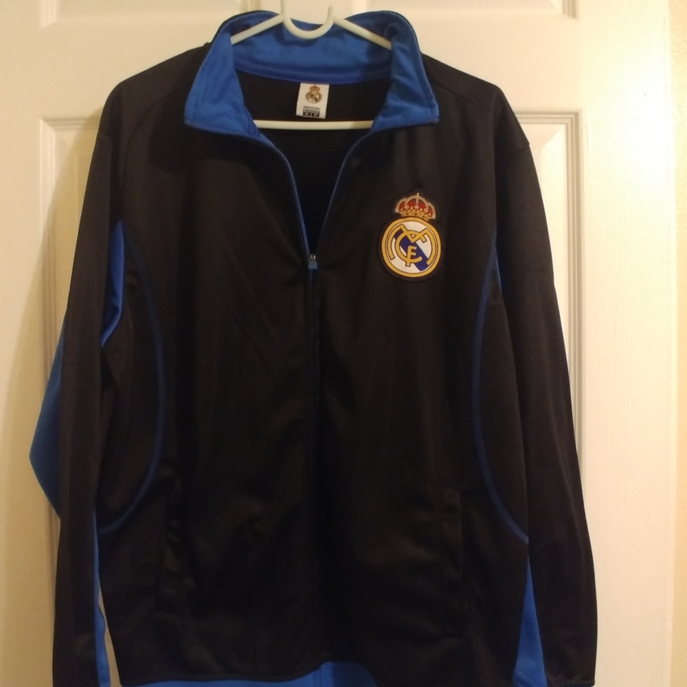 Real Madrid CF Soccer Club Futbol Track Jacket
